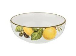 Serving Bowl Limone, ceramic, d 20 cm