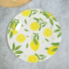 Serving Plate Limone, ceramic, d 27.4 cm
