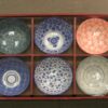 Japanese Style Bowls in a Color PVC Box