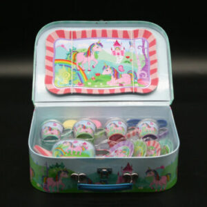 Kids Mini Tin Tea Set
