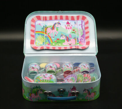 Kids Mini Tin Tea Set