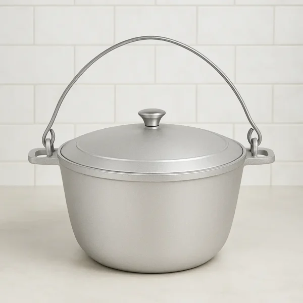 kazan with a sturdy hanging handle