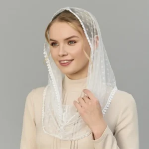 Church Snood for Women – Elegant Head Cover for Orthodox Church Visits