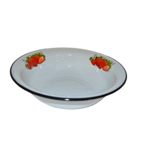 Enamel Bowl, 5 L  — Salads, Berries & Small Servings