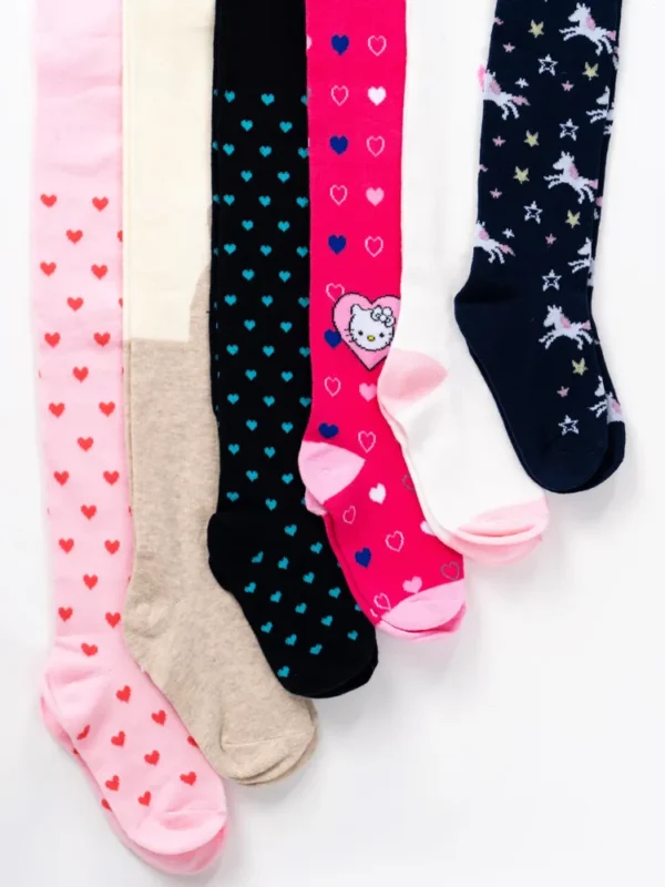 size:98-104, for 3-4 years old. Children's monophonic tights made of cotton