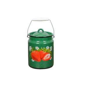 Enamel Milk Can with Lid, 3.5 L - Coming Soon