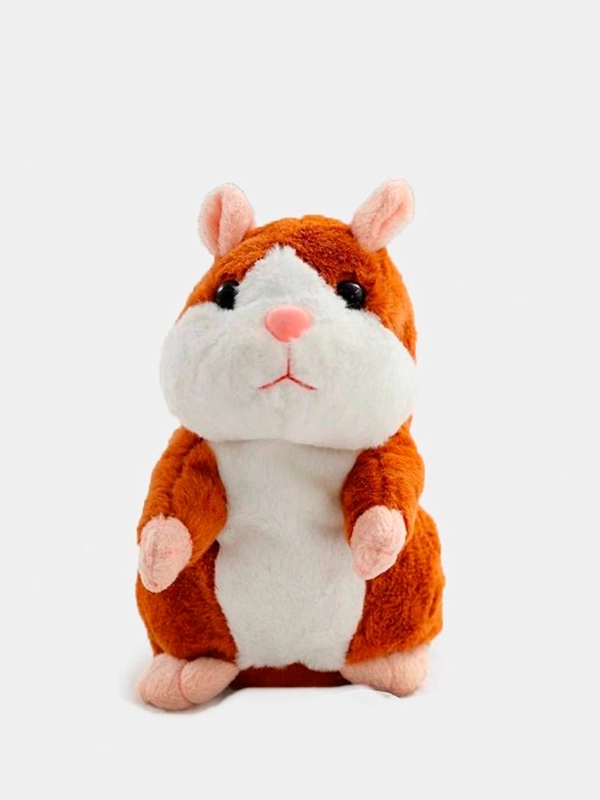 Talking Hamster — Interactive Mimic Plush Toy