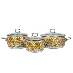 Enamel Cookware Vitross "Imperio", All Cooktops Including Induction.  Coming Soon