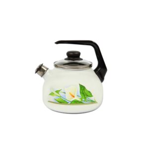 Enamel Kettle 3 L with Whistle — Family Size, Pure Taste, Everyday Comfort