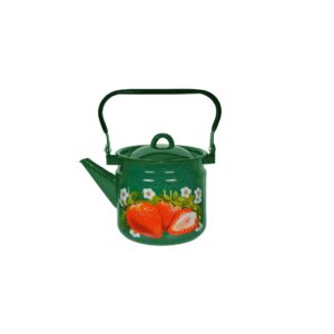 Enamel Kettle 2 L — Family Size, Safe, All Cooktops