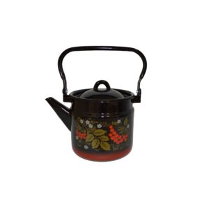 Enamel Kettle 2 L — Family Size, Safe, All Cooktops