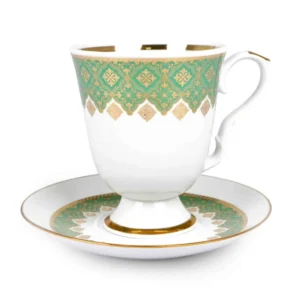 Tea Cup Set “Architectural”, Dulevo Porcelain
