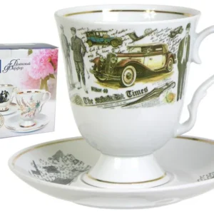 Tea Cup Set “Gentlemen”, Dulevo Porcelain