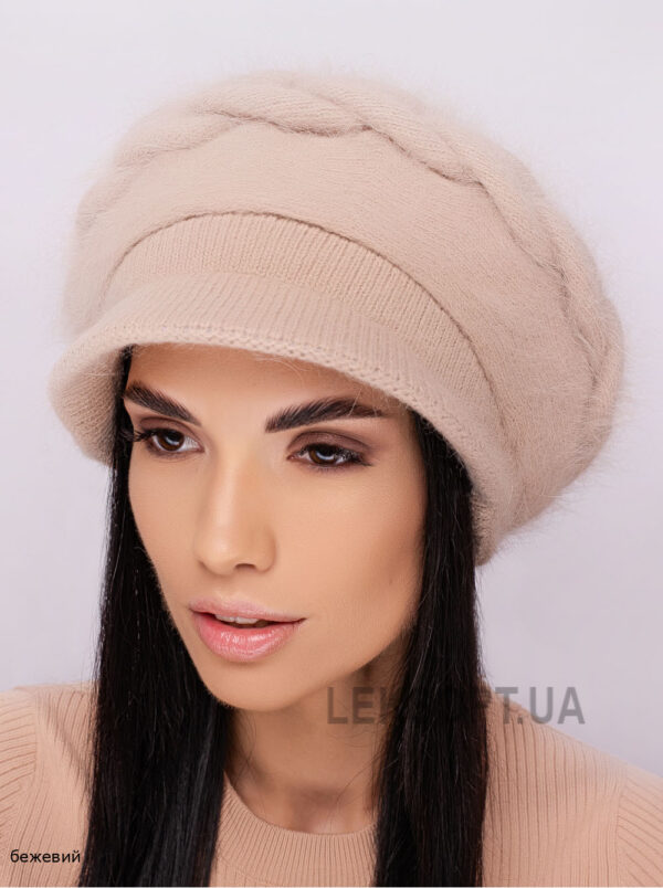 Women’s Beret with Visor “Jessica”